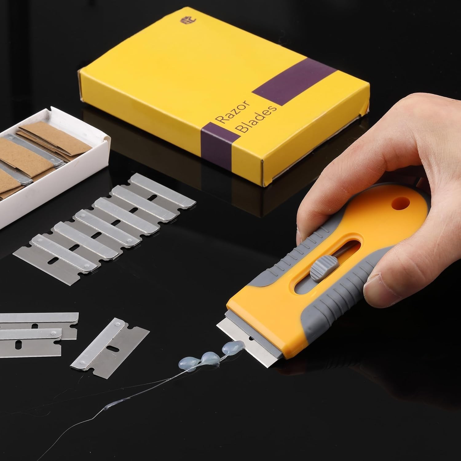 Bates 100 Stainless Steel Single Edge Blades – Perfect for Shaving & Trimming