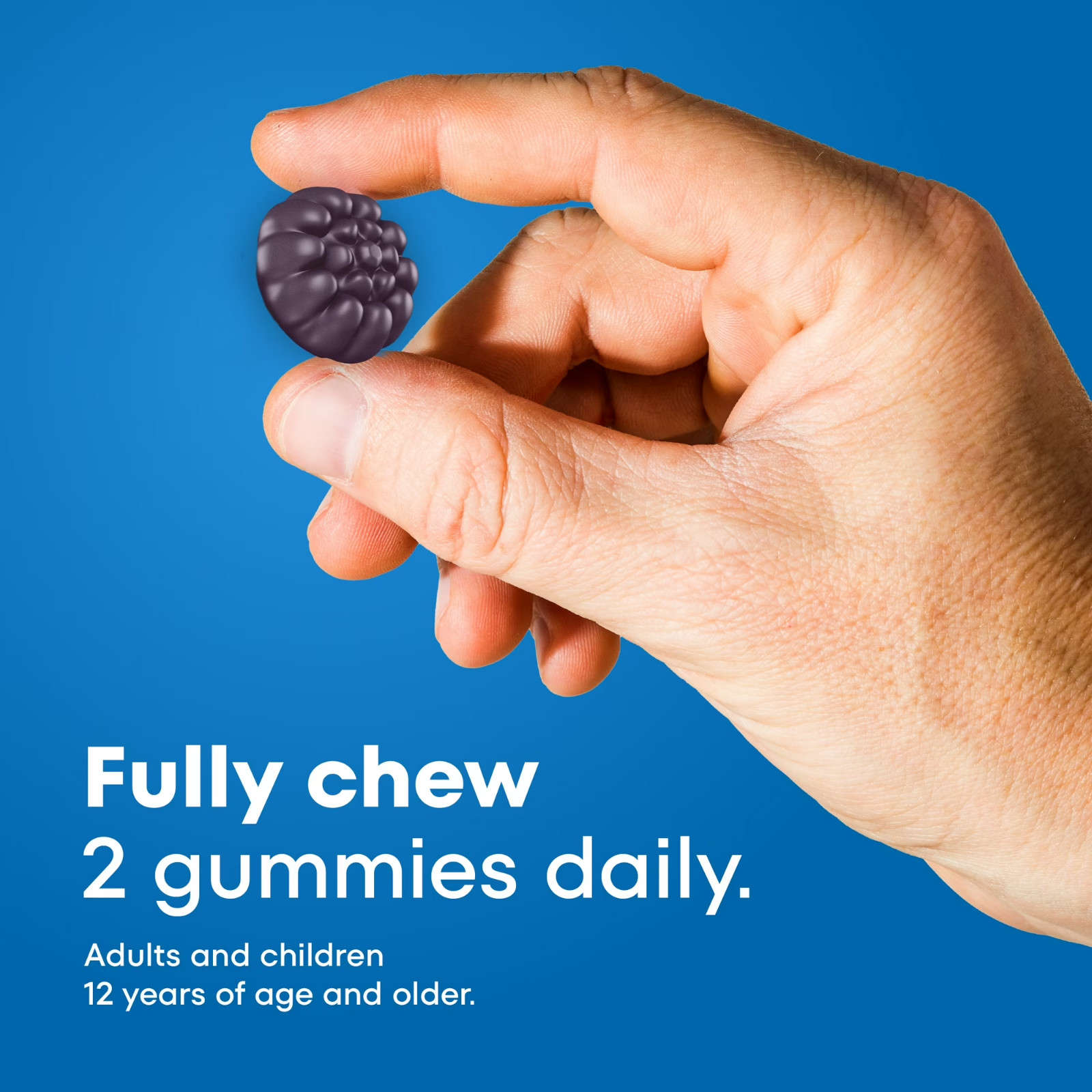 One A Day Mens Multivitamins Gummies with B Vitamins Immune Support 80 Count