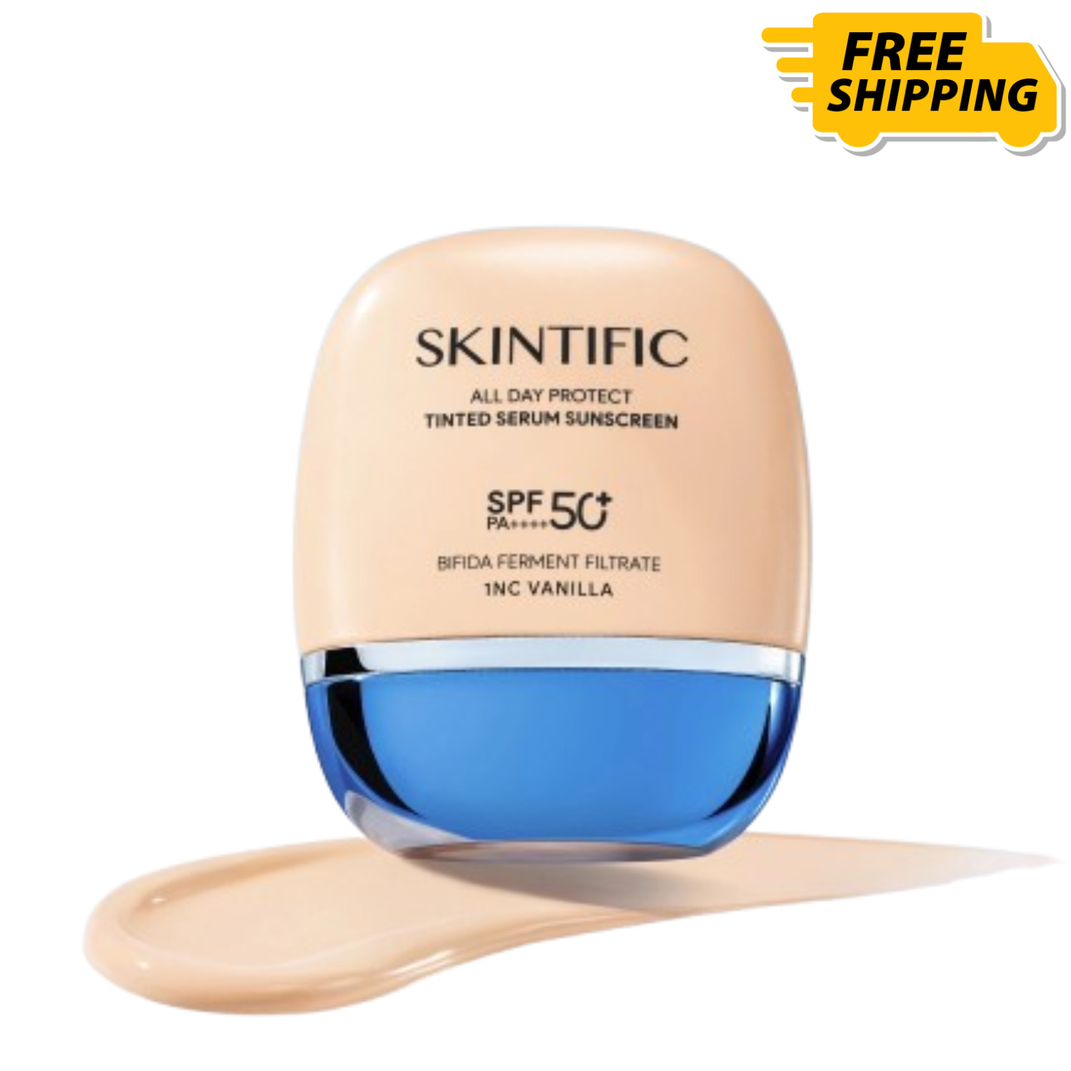 All Day Protect Tinted Serum Sunscreen SPF50+ PA++++ Glow Finish 6 Shades 30ml