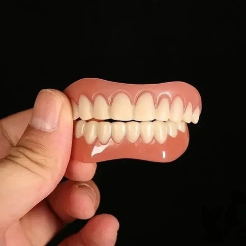 Share Smile Snap On False Teeth Upper Lower Dental Veneers Denture Tooth Cover S