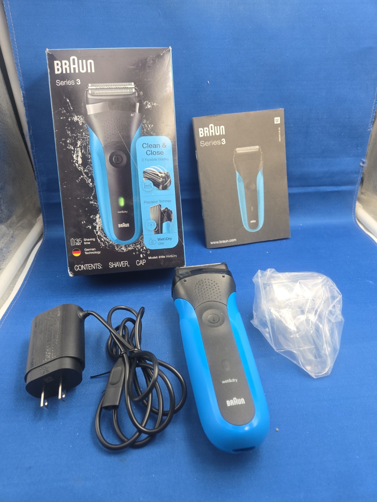 Braun Series 3 Model 310s Wet & Dry Cordless Men’s Electric Shaver