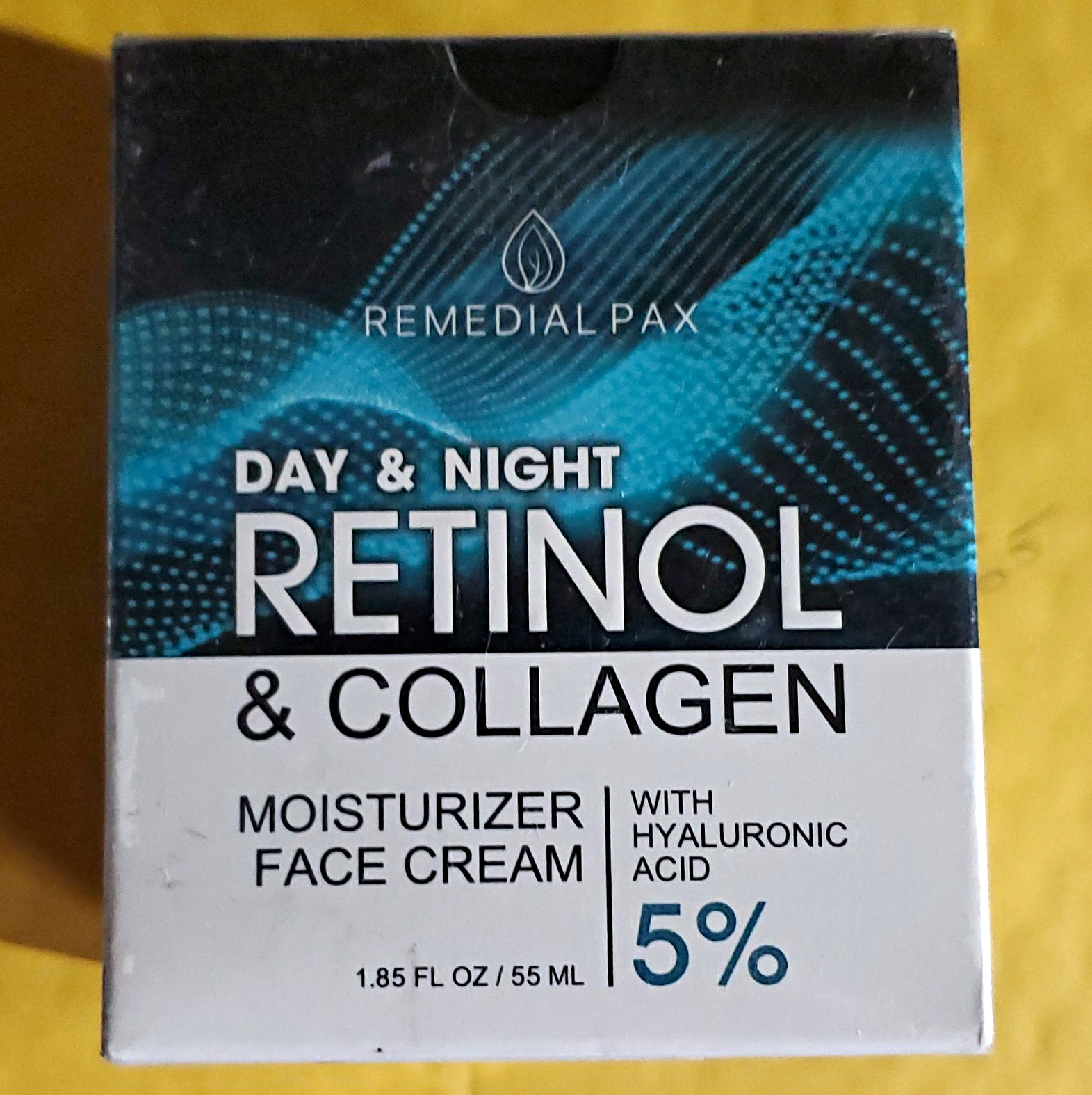 Remedial Pax Day & Night Face Cream Retinol Collagen Hyaluronic Acid 1.85oz