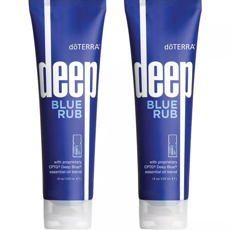 4 PACKS DoTerra Deep Blue Rub Topical Cream New Sealed 4oz / 120ml – US STOCK