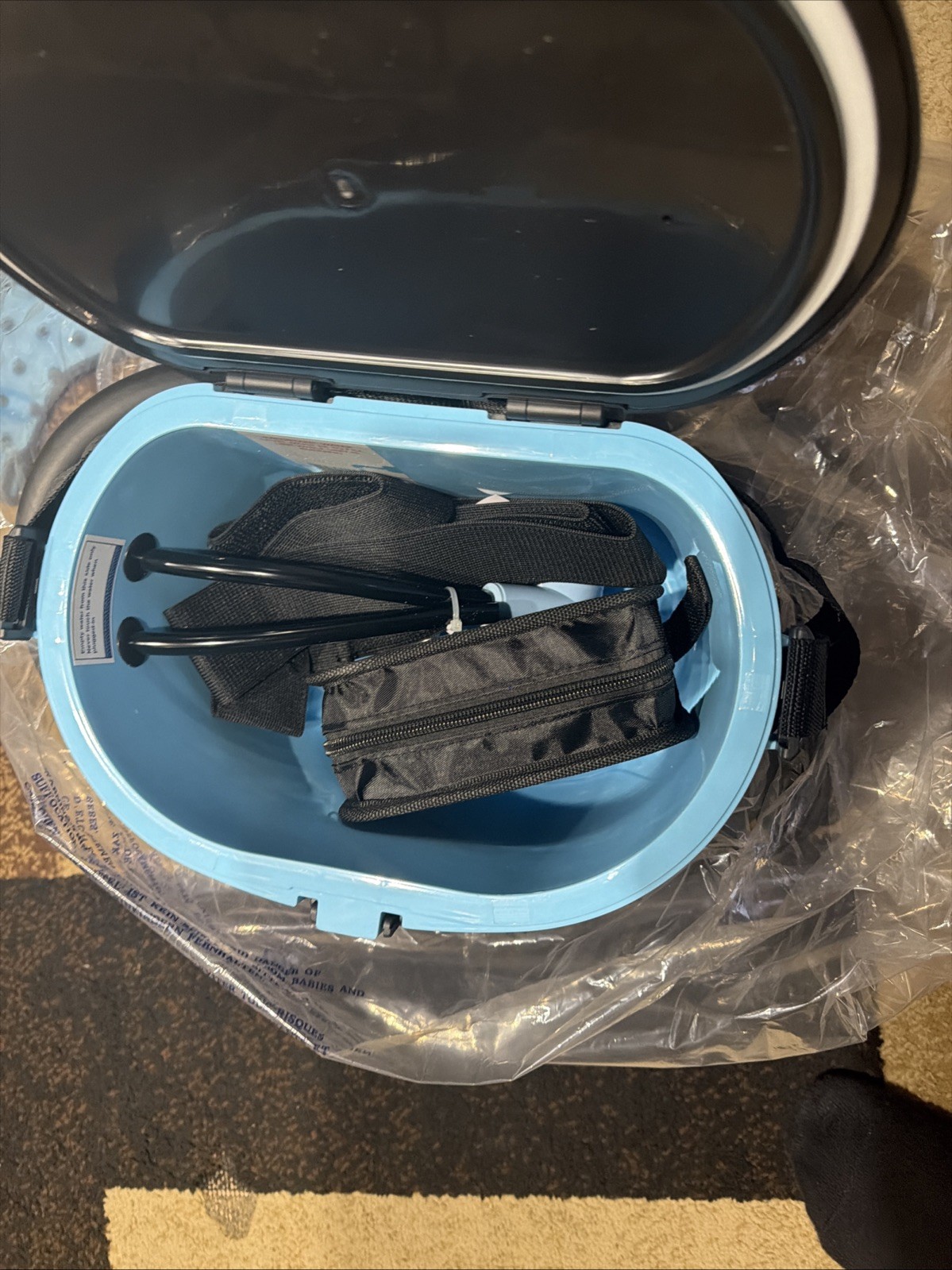 Cold/hot water therapy system, circulating personal heat/cooling device
