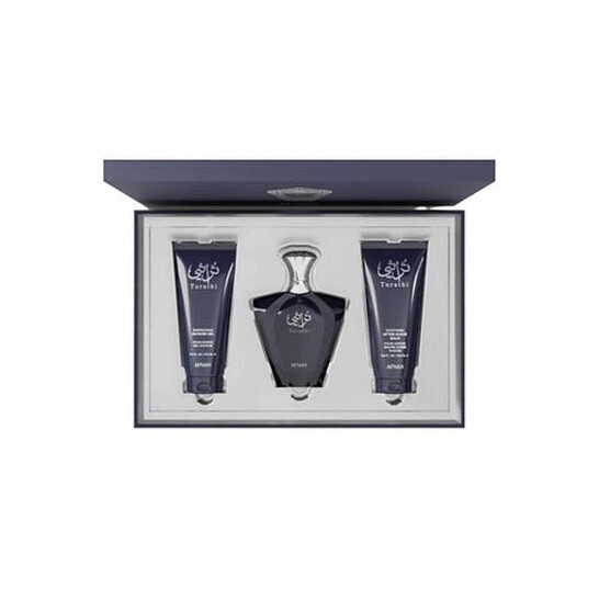 Afnan Turathi Homme Blue Gift Set EDP Shower Gel After Shave Gift Set For Men