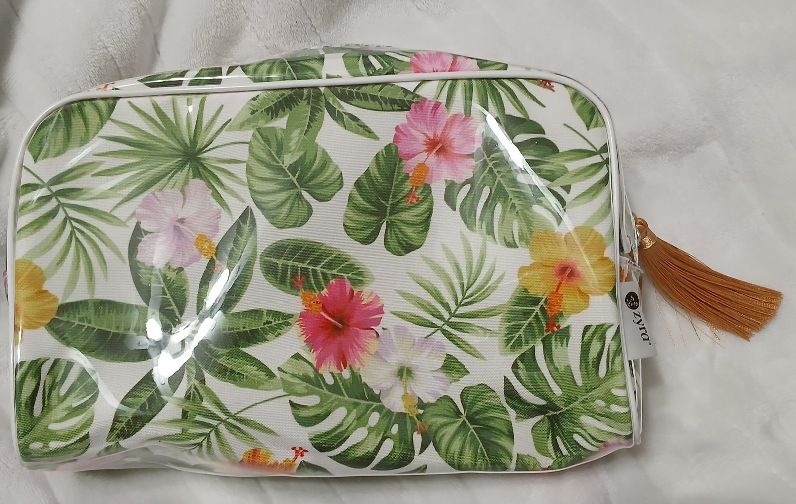 Large Makeup Bag Toiletry Pouch, Size: 6″ H x 9.25″ W x 4″ DTravel Makeup Bag