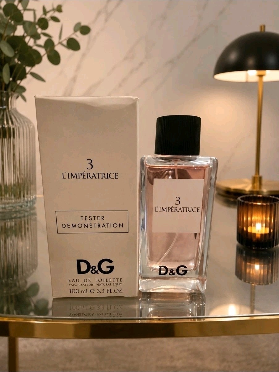 Dolce Gabbana 3 L’imperatrice Eau De Toilette 3.3FL/OZ Tester 100% Authentic
