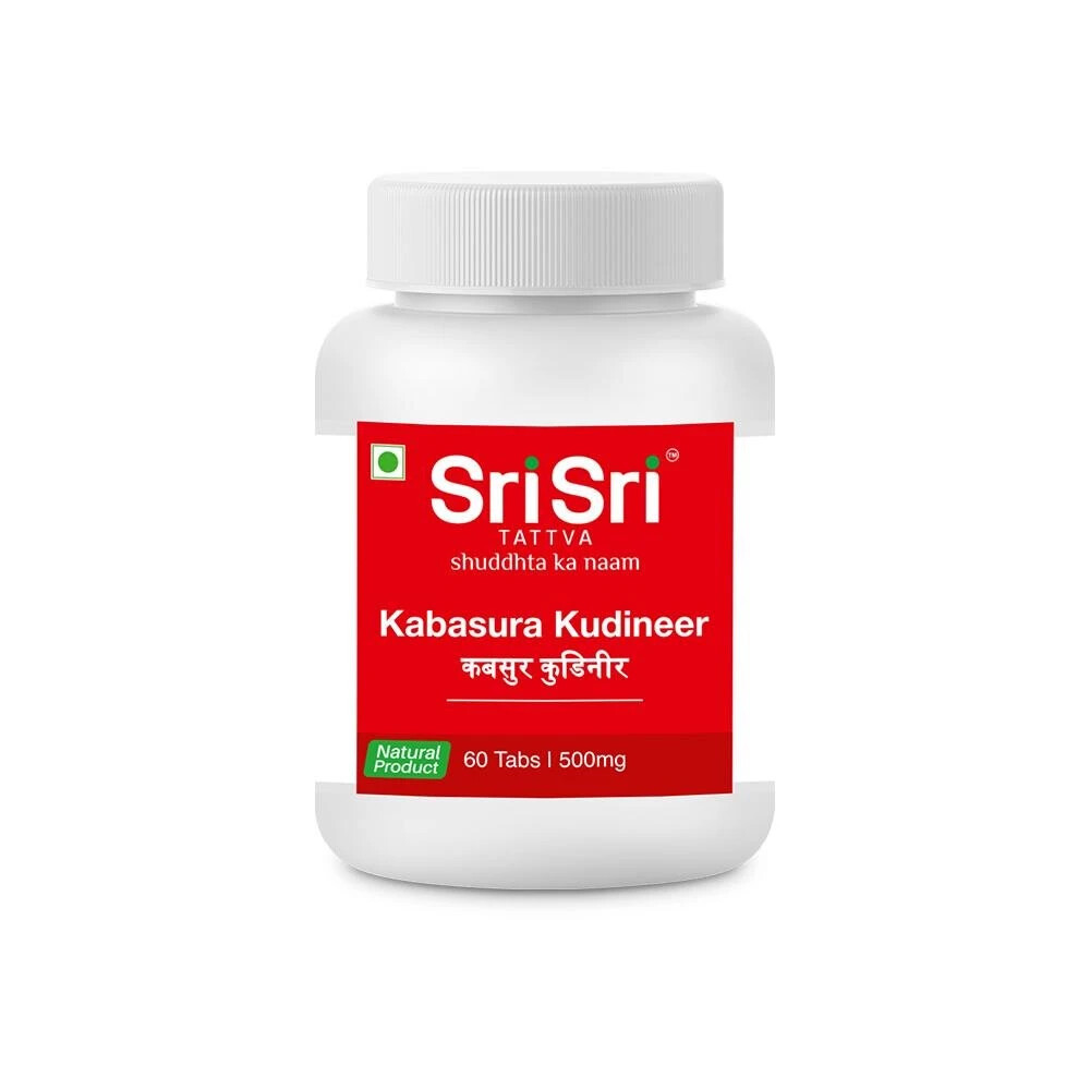 Sri Sri Tattva Kabasura Kudineer 60 Tablets (Pack of 2) with Free Shipping