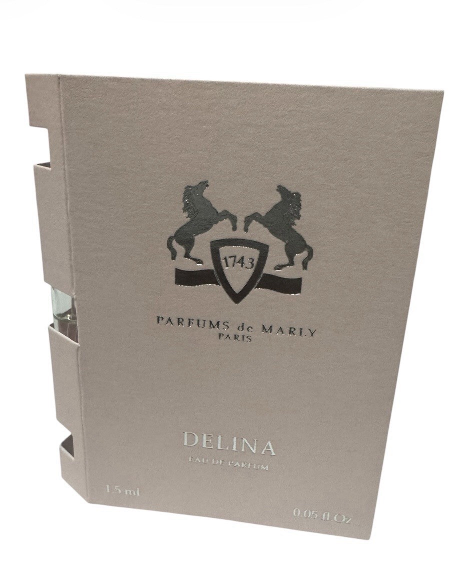 Parfum de Marly Delina 1.5 ml / .05 oz Official Carded Sample New Vial Spray EDP