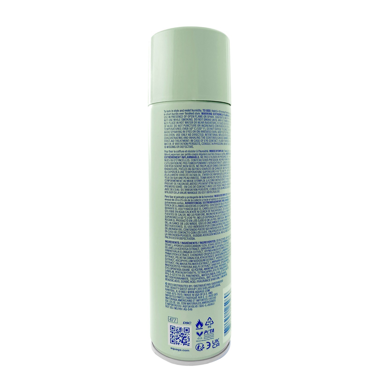 Aquage Finishing Spray Ultra-Firm Hold 10 Oz