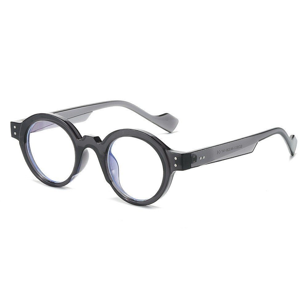 Round Reading Glasses Anti-Blue Light Presbyopia Glasses Vintage Readers PC