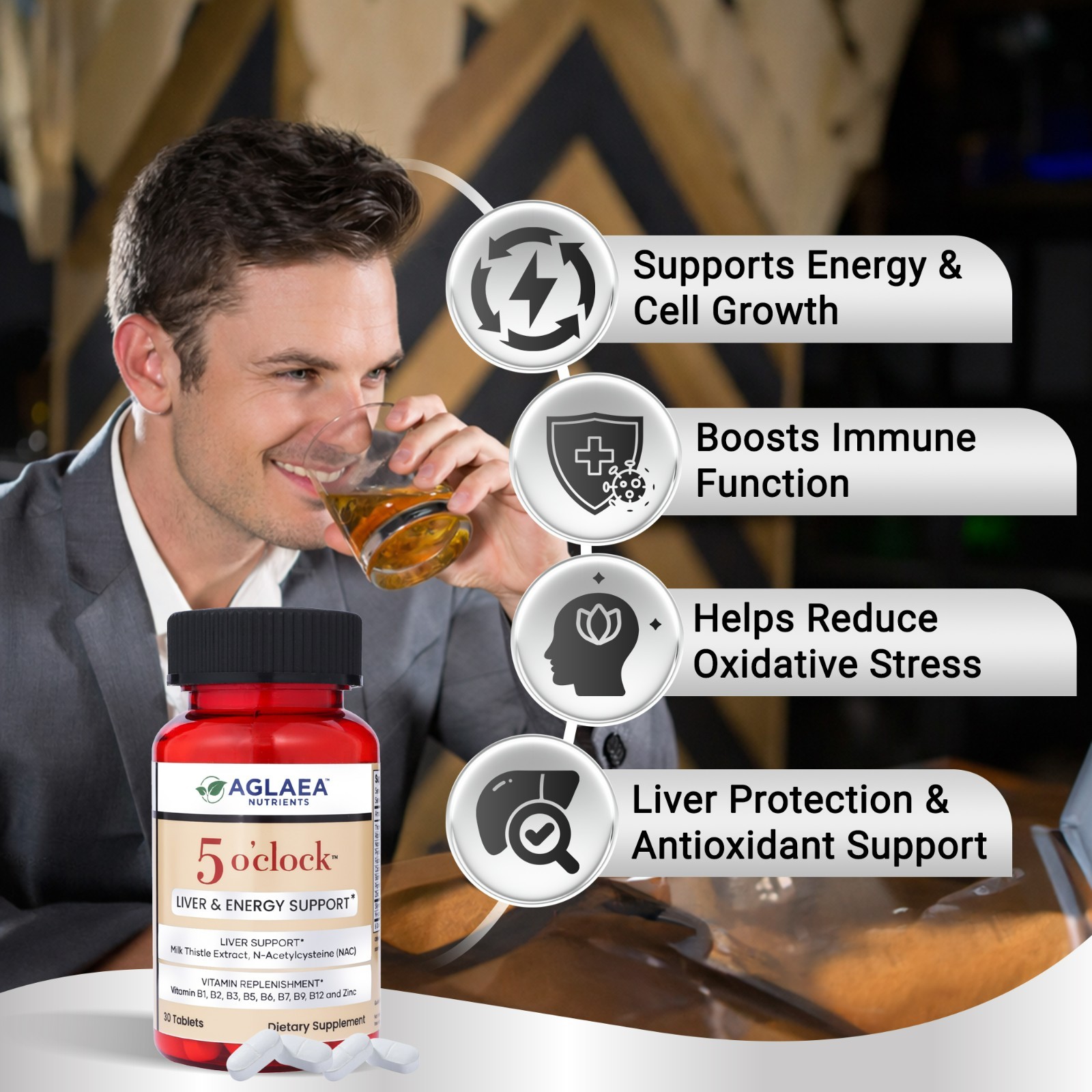 5 o’clock Liver & Energy Support