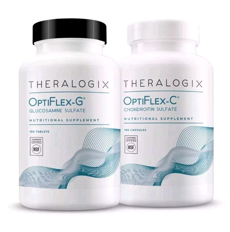 Theralogix OptiFlex Complete Glucosamine & Chondroitin Joint 180Caps & 180Tabs