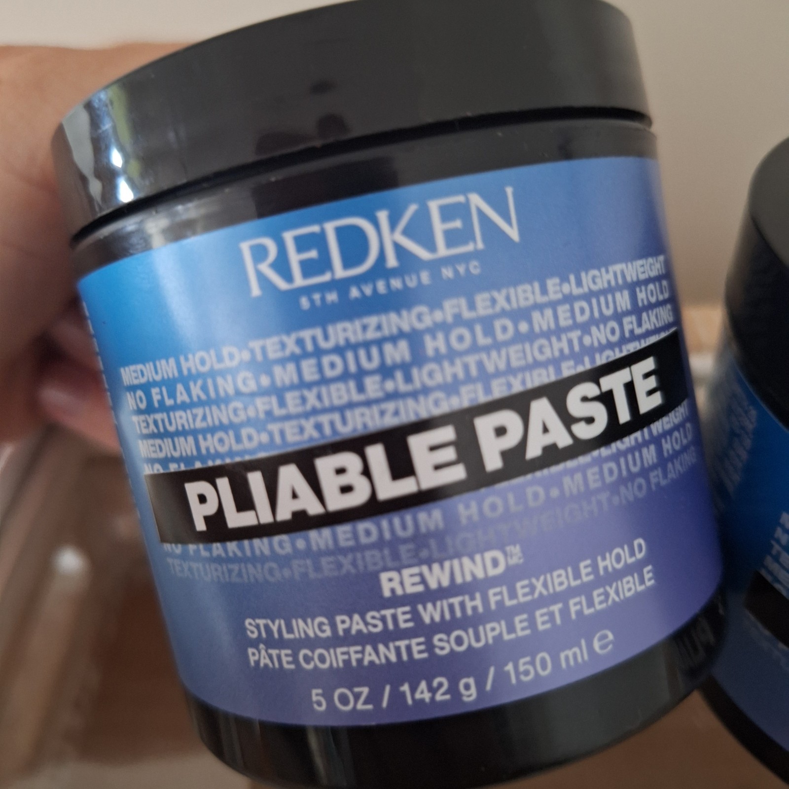 2 Redken Pliable Styling Paste Flexible Hold All Hair Types New NOT SEALED 5 Oz