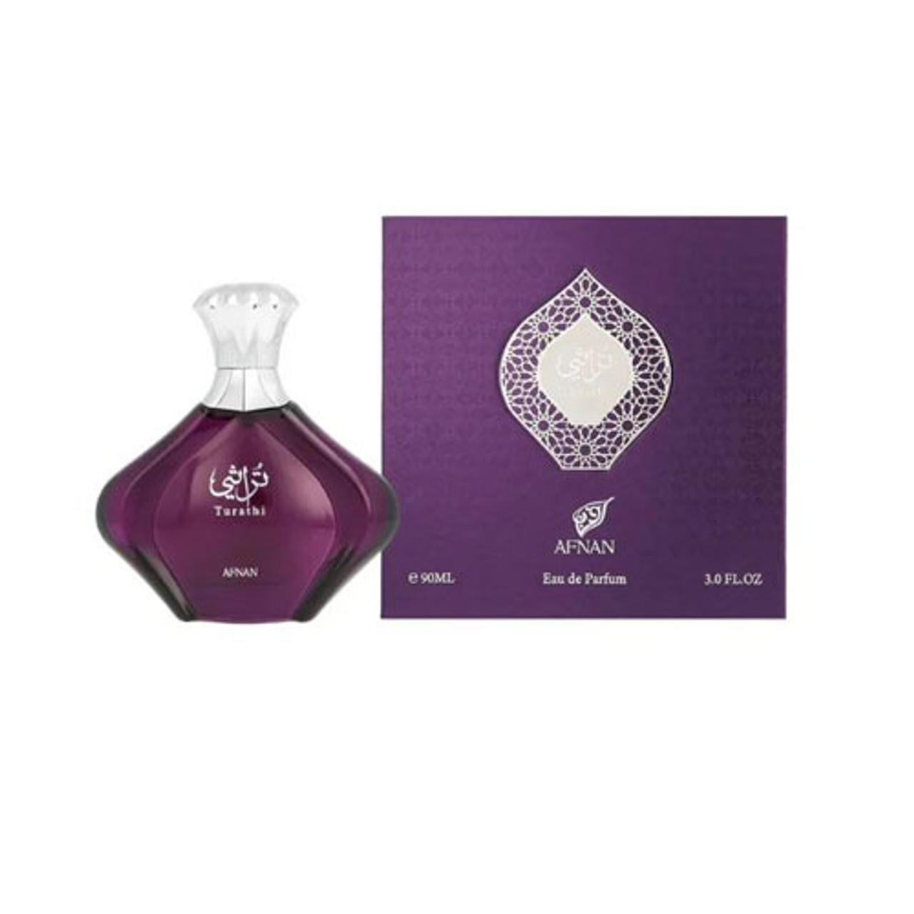 Afnan Turathi Purple 3 Oz Eau De Parfum Spray For Women