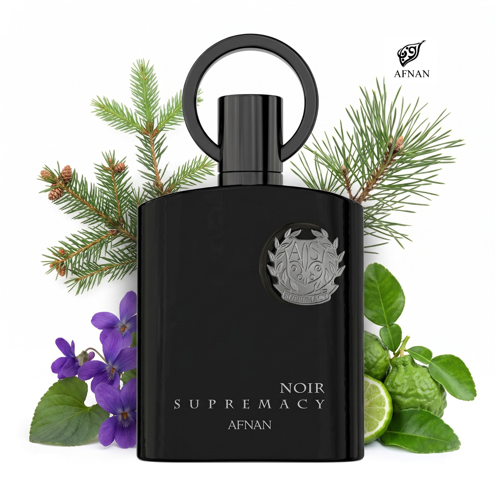 Afnan Supremacy Noir EDP for Men 3.4 oz 100 ml New In Box Authentic