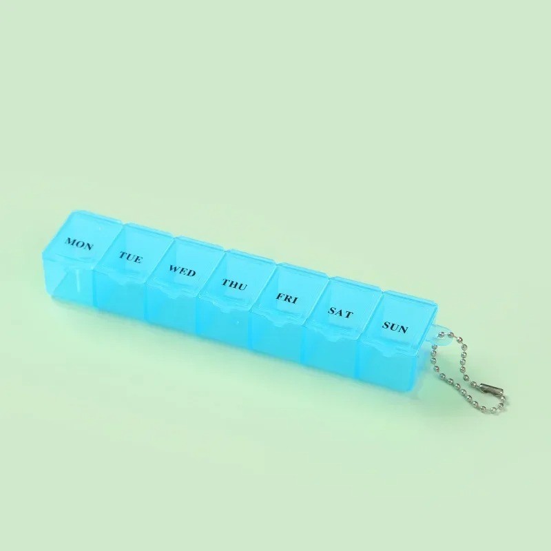 7 DAY PILL BOX MEDICINE TABLET DISPENSER ORGANISER STORAGE CASE WEEKLY US