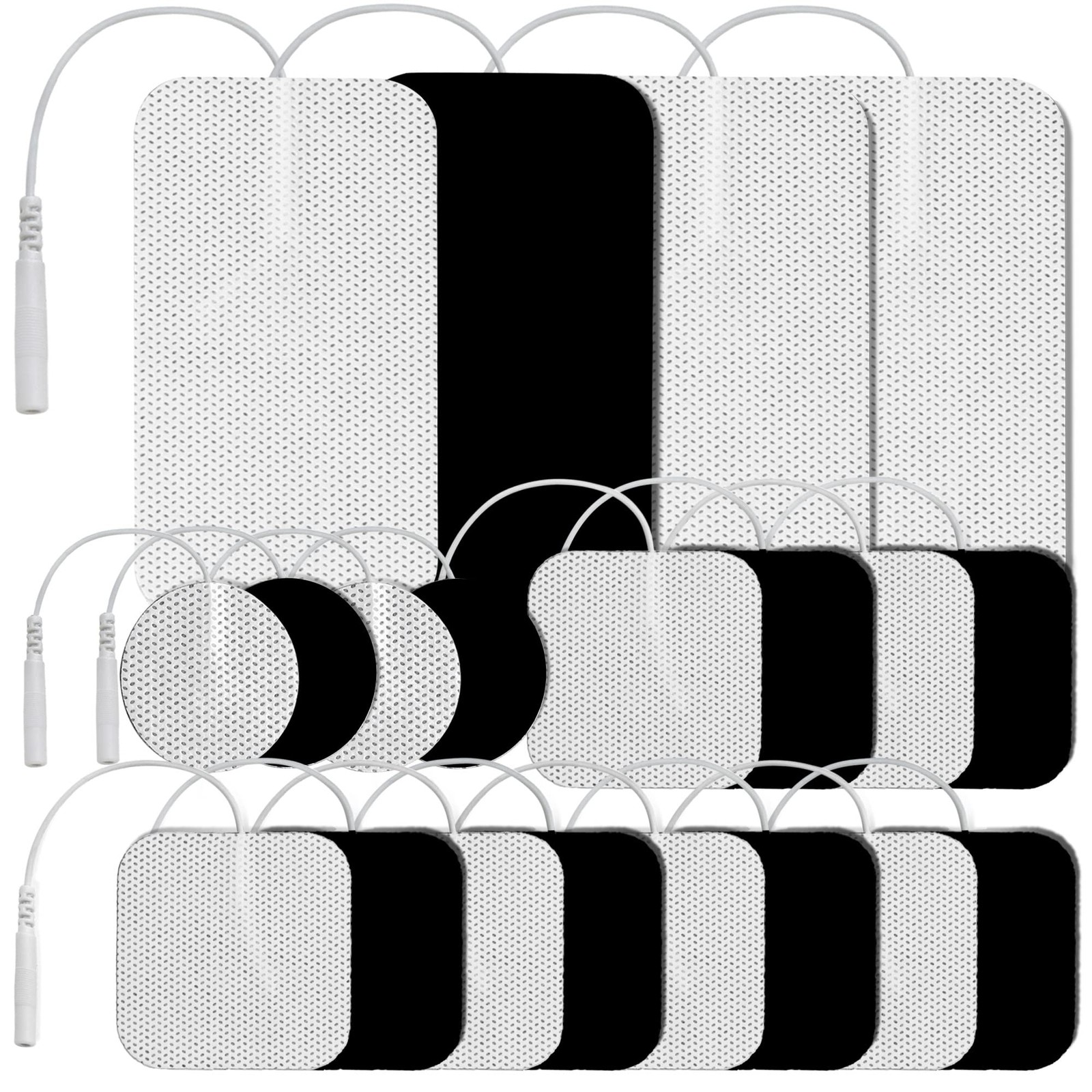 TENS Unit Replacement Pads Assorted Sizes, 20PCS Self-Adhesive Electrode Pads…