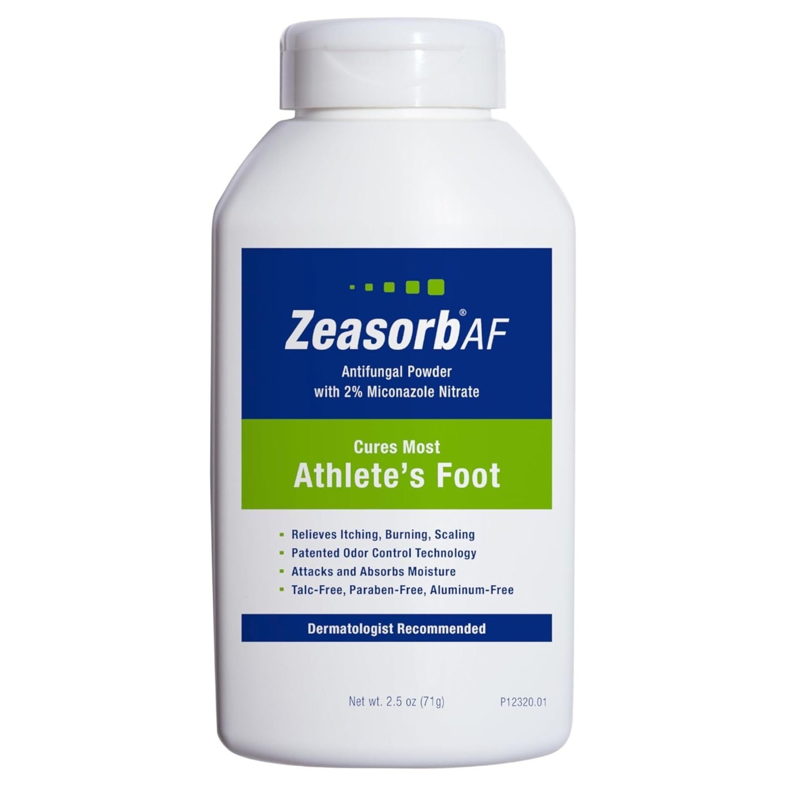 Super Absorbent Antifungal Powder – 2.5 oz (3 Pack) for Foot & Body Care