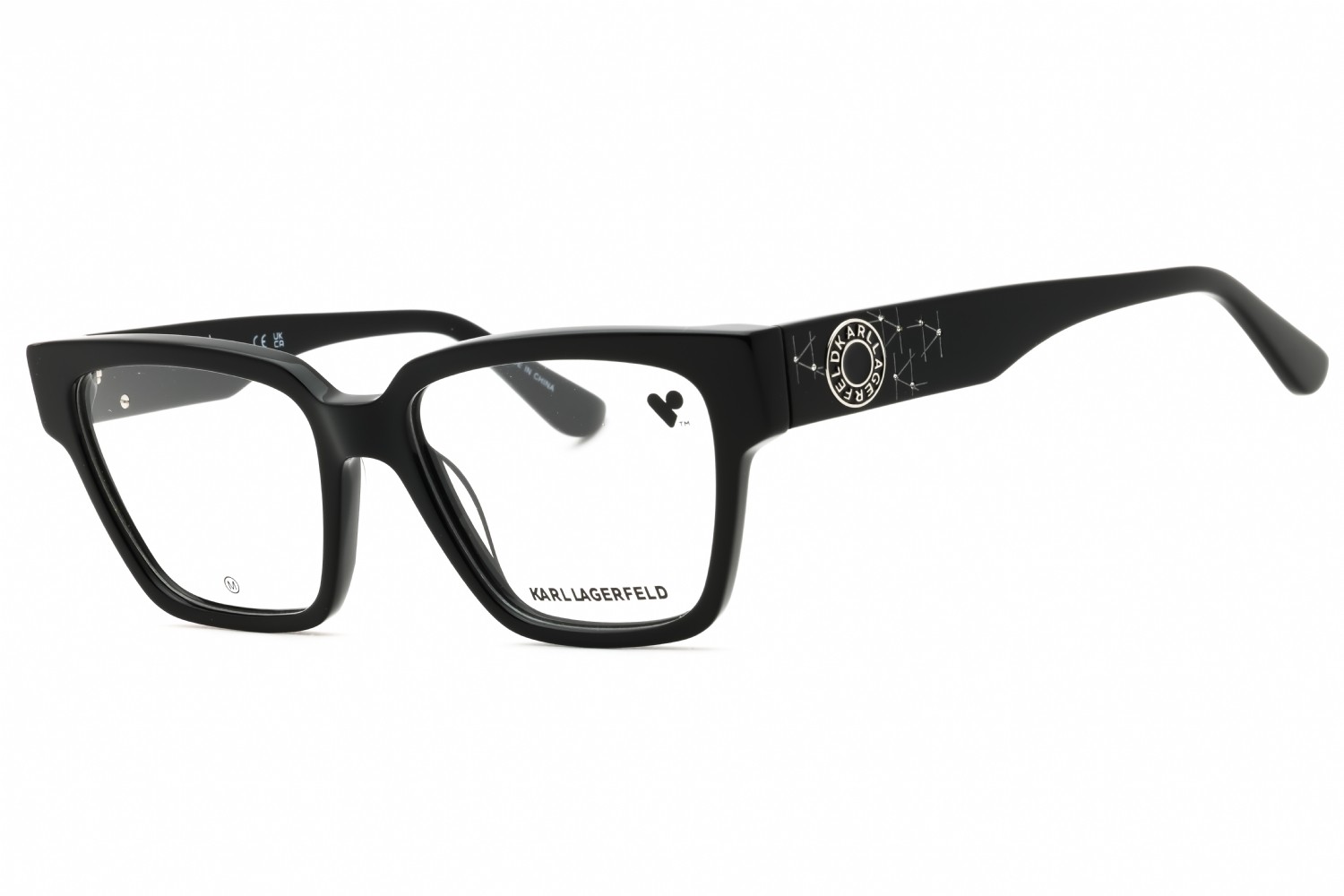 KARL LAGERFELD KL6112R-001-54 Eyeglasses Frame Size 54mm 17mm 140mm BLACK Women