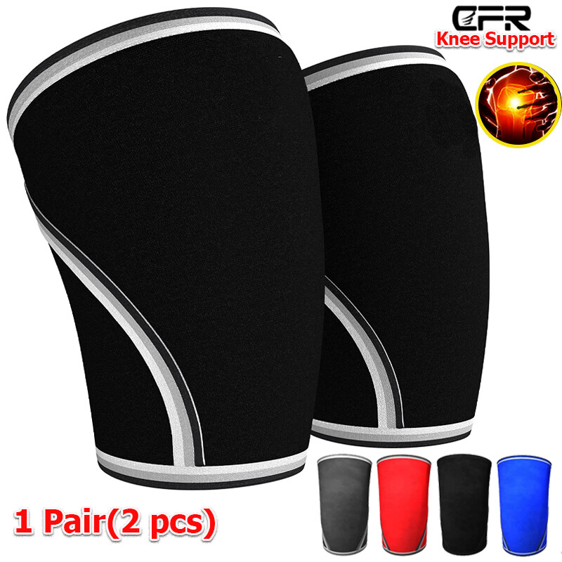 Compression Knee Sleeves Support Weightlifting 7mm Neoprene Sleeve Squats Brace