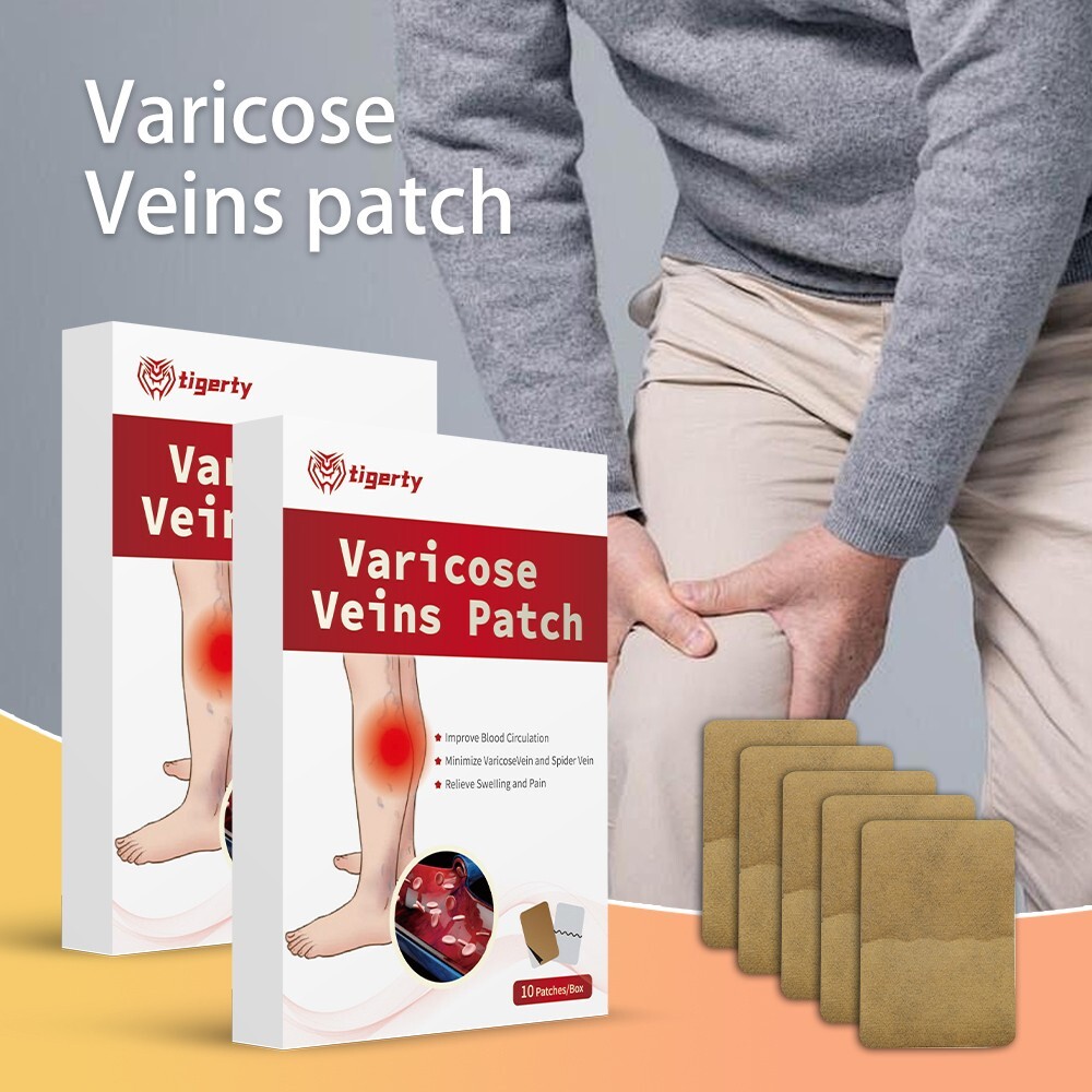 10pc Legs Spider Vein Circulatory Support Varicose Vein Patch Vein Treatment Pad