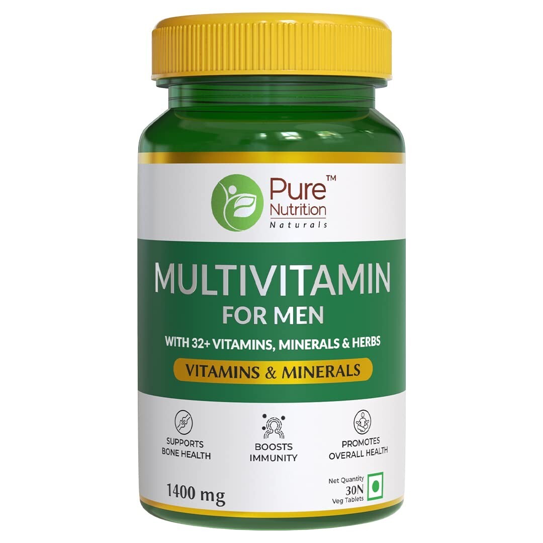 Pure Nutrition Multivitamin For Men Tablets 60tablet Free Shipping World Wide