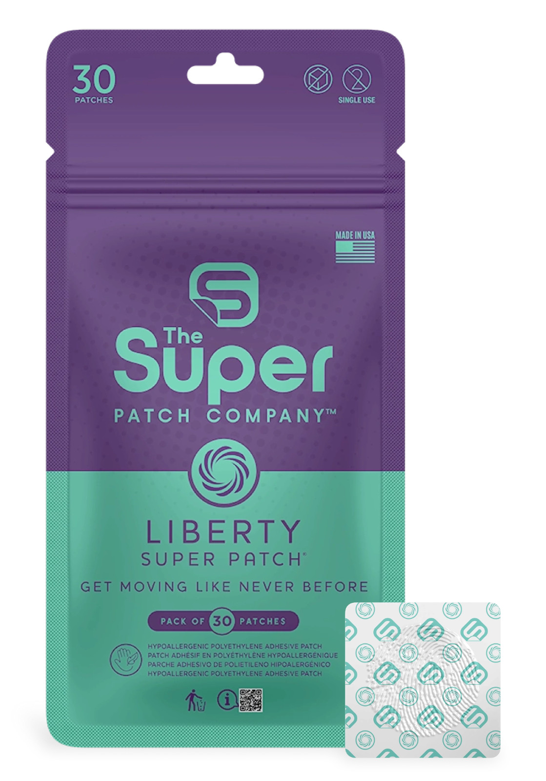 SUPER PATCH LIBERTY 30pk Patches LAST FEW LEFT