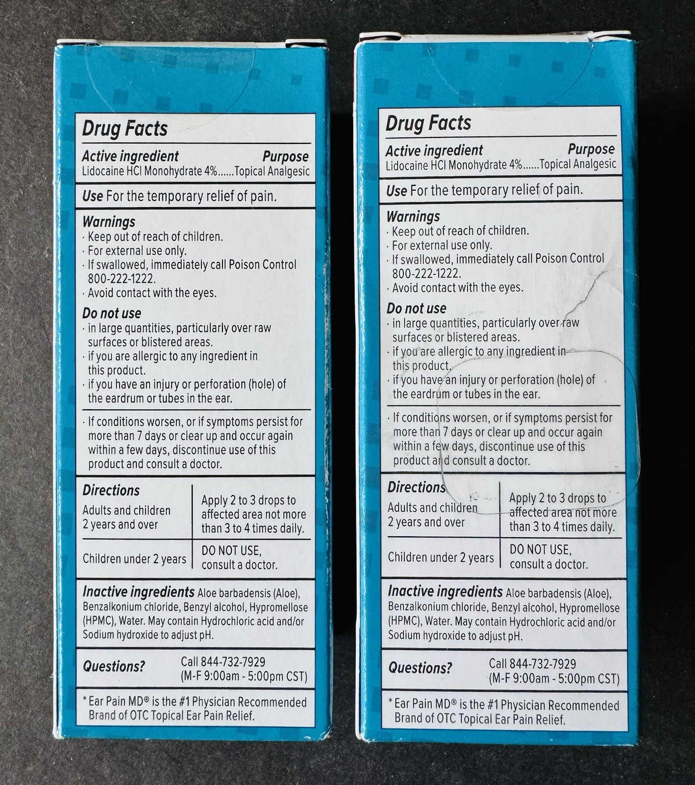 2x EOSERA Ear Pain MD Pain Relieving Drops 12.5ml (EXP 08-2026+) FREE SHIP