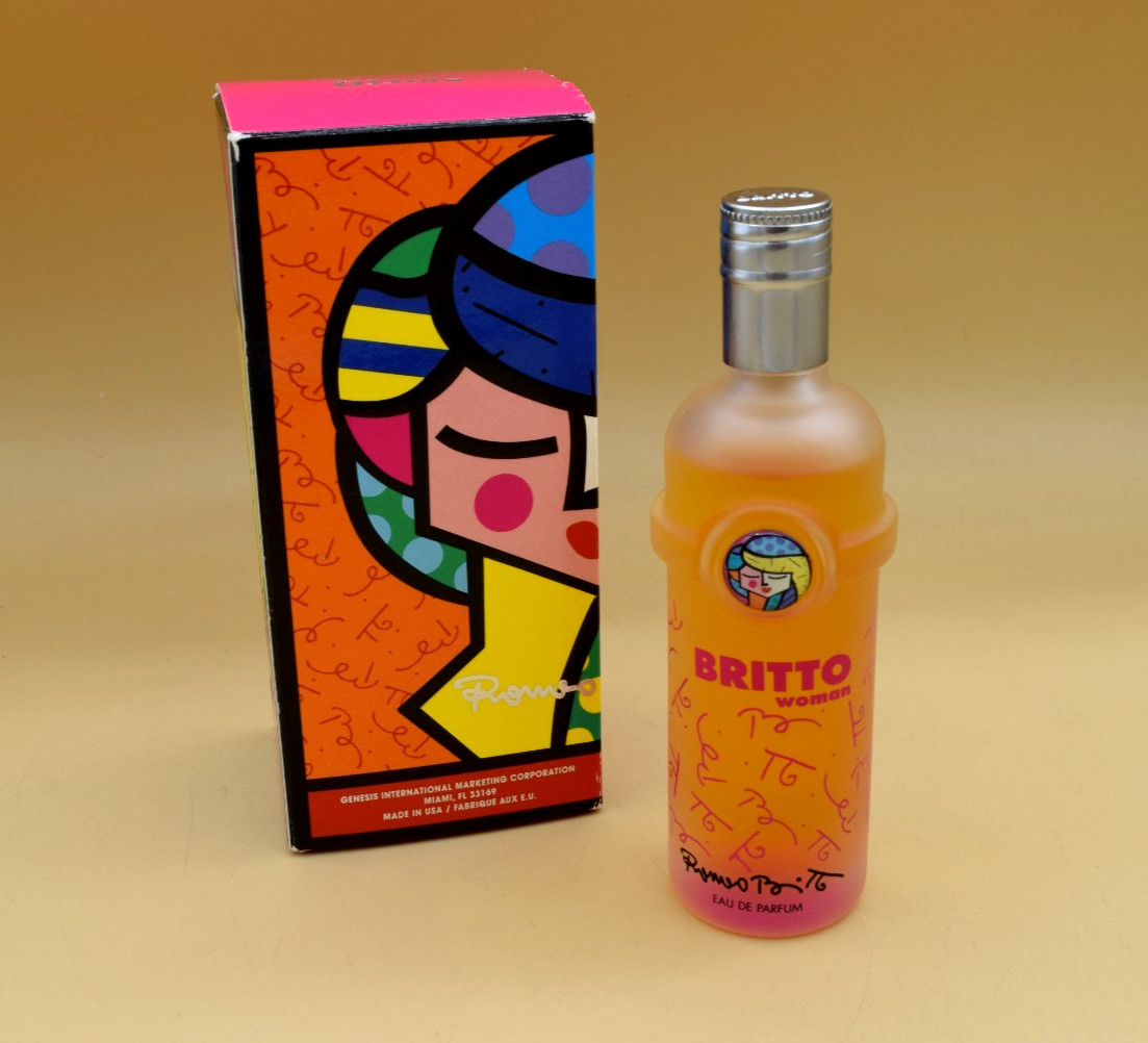 Britto By Romeo Britto For Women. Eau De Parfum Spray 2.5 fl Oz 95% FULL