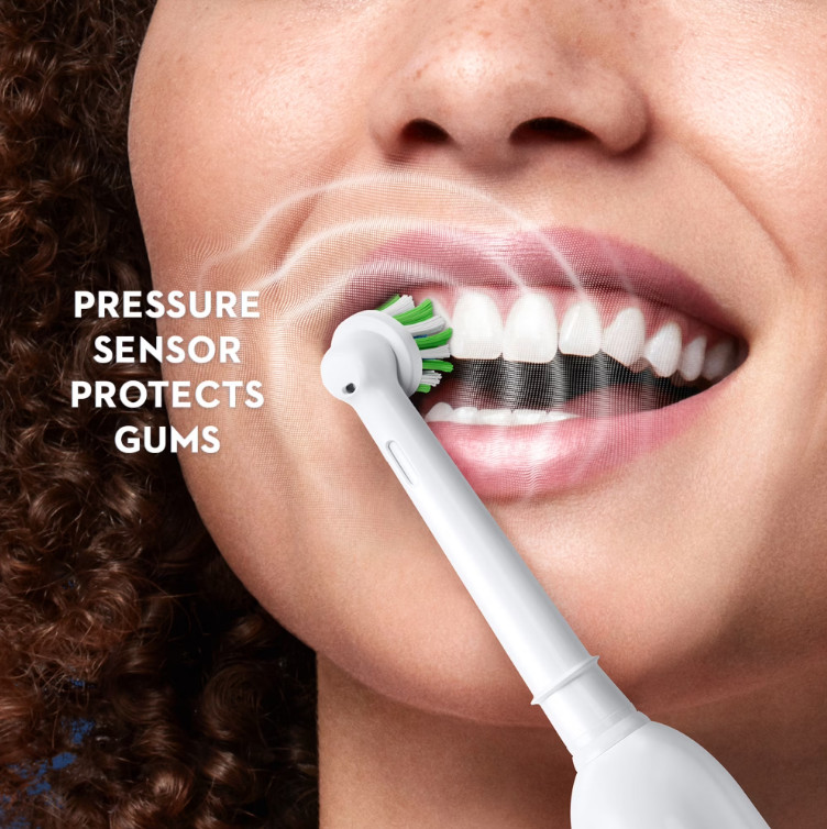 2 Count Oral-B Pro 1000 CrossAction Rechargeable Electric Toothbrush