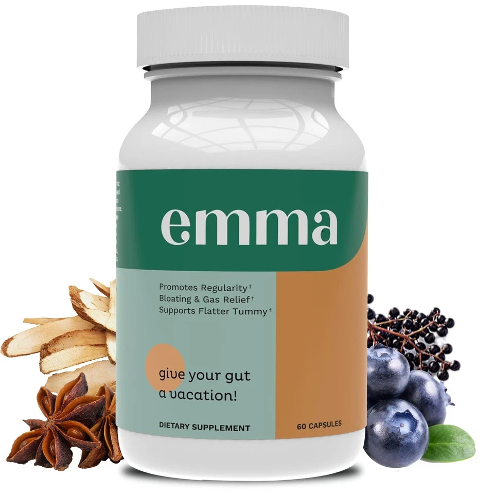Emma 60 CT Antioxidant Improve Digestive Gut Health Clean Skin Boost Metabolism