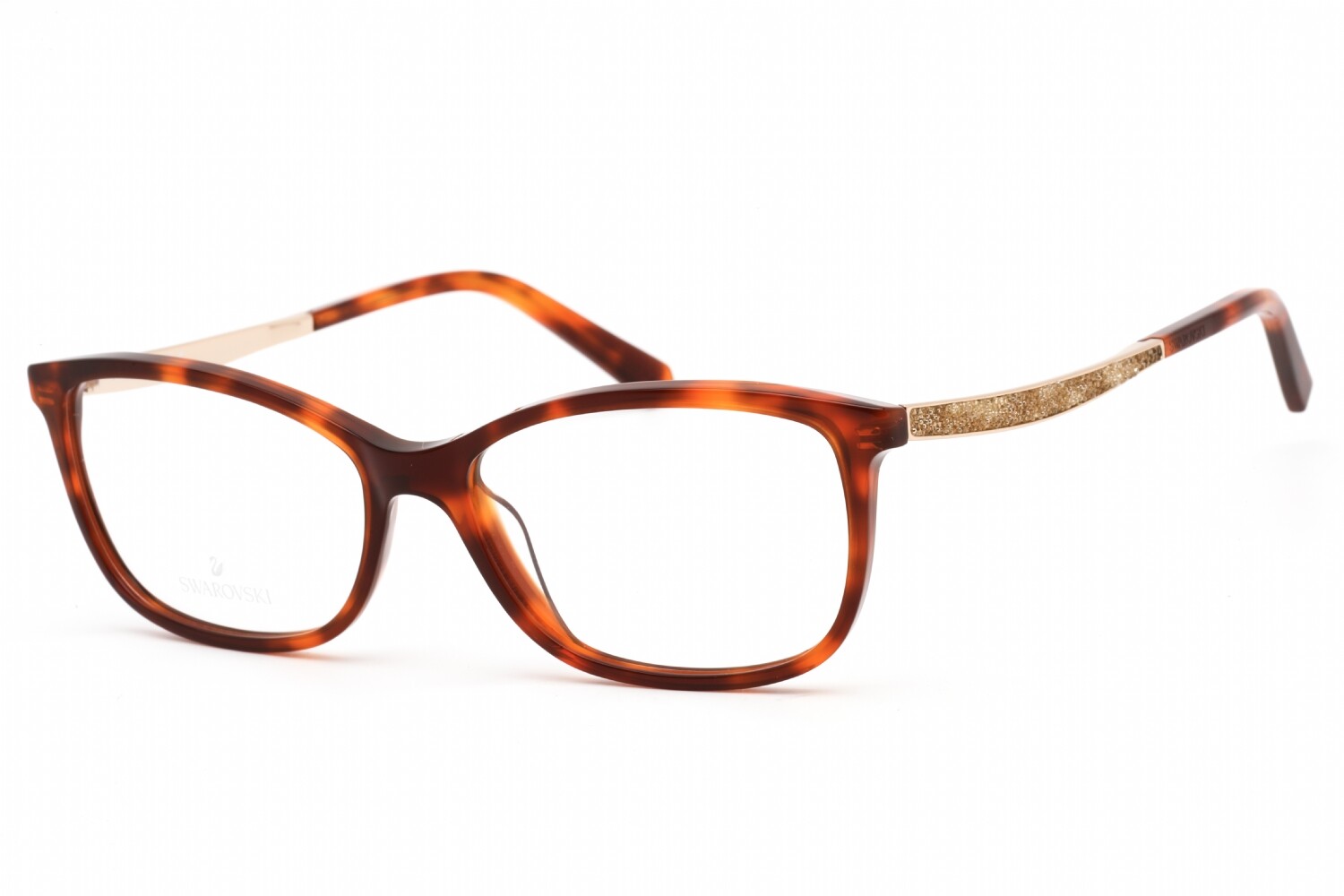 SWAROVSKI SK5412-052-54 Eyeglasses Size 54mm 15mm 140mm dark brown havana Women