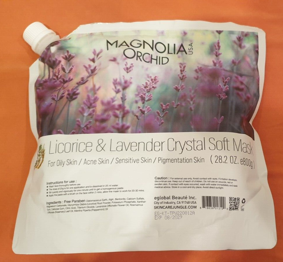 Magnolia Orchid Licorice & Lavender Crystal Soft Mask 800g exp08/2029