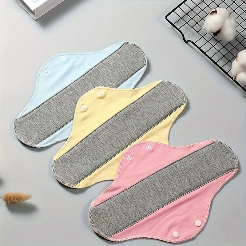 1/2/4/6pcs Leak-Proof & Waterproof Washable Incontinence Pads with Graphene