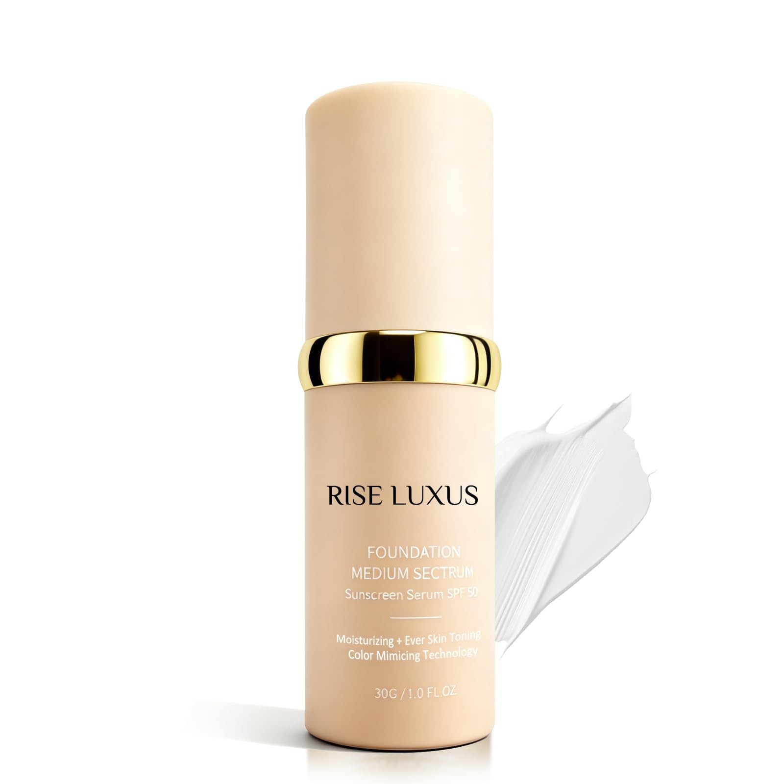 Rise Luxus Ultrablend 4 In 1 Foundation, 2025 New Upgrade Match Skin Color Ch…