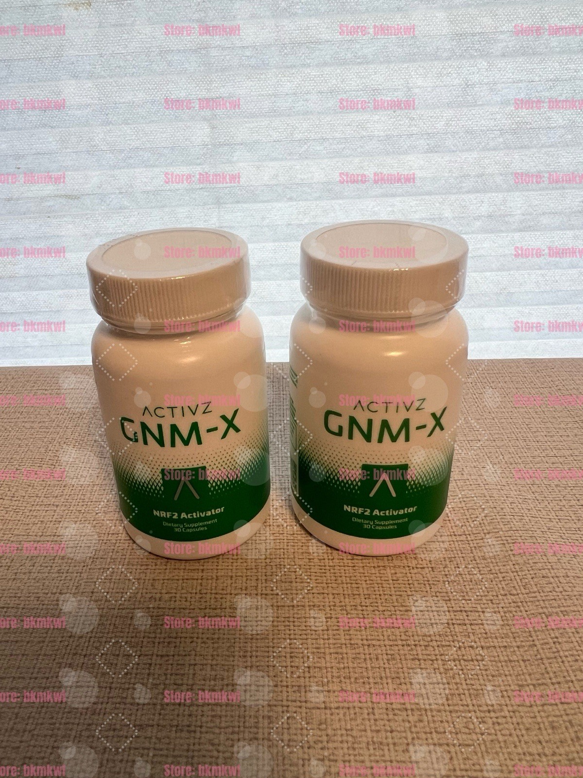 2 Bottles Authentic Activz GNM-X 30 capsules Brand New (Exp. 2026)