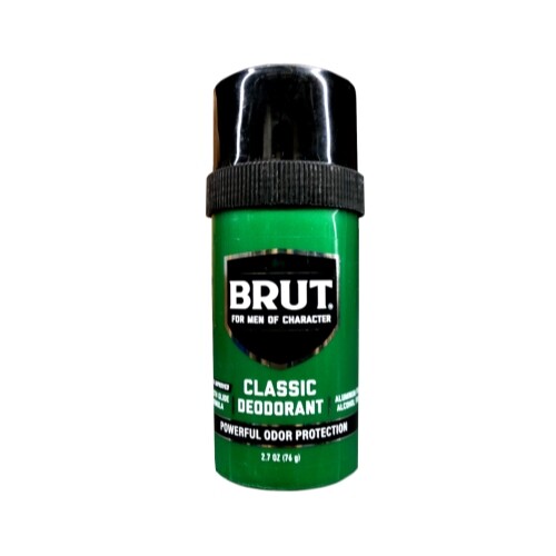 6 Pack – Brut Signature Scent Round Deodorant Stick, 2.5 Oz.