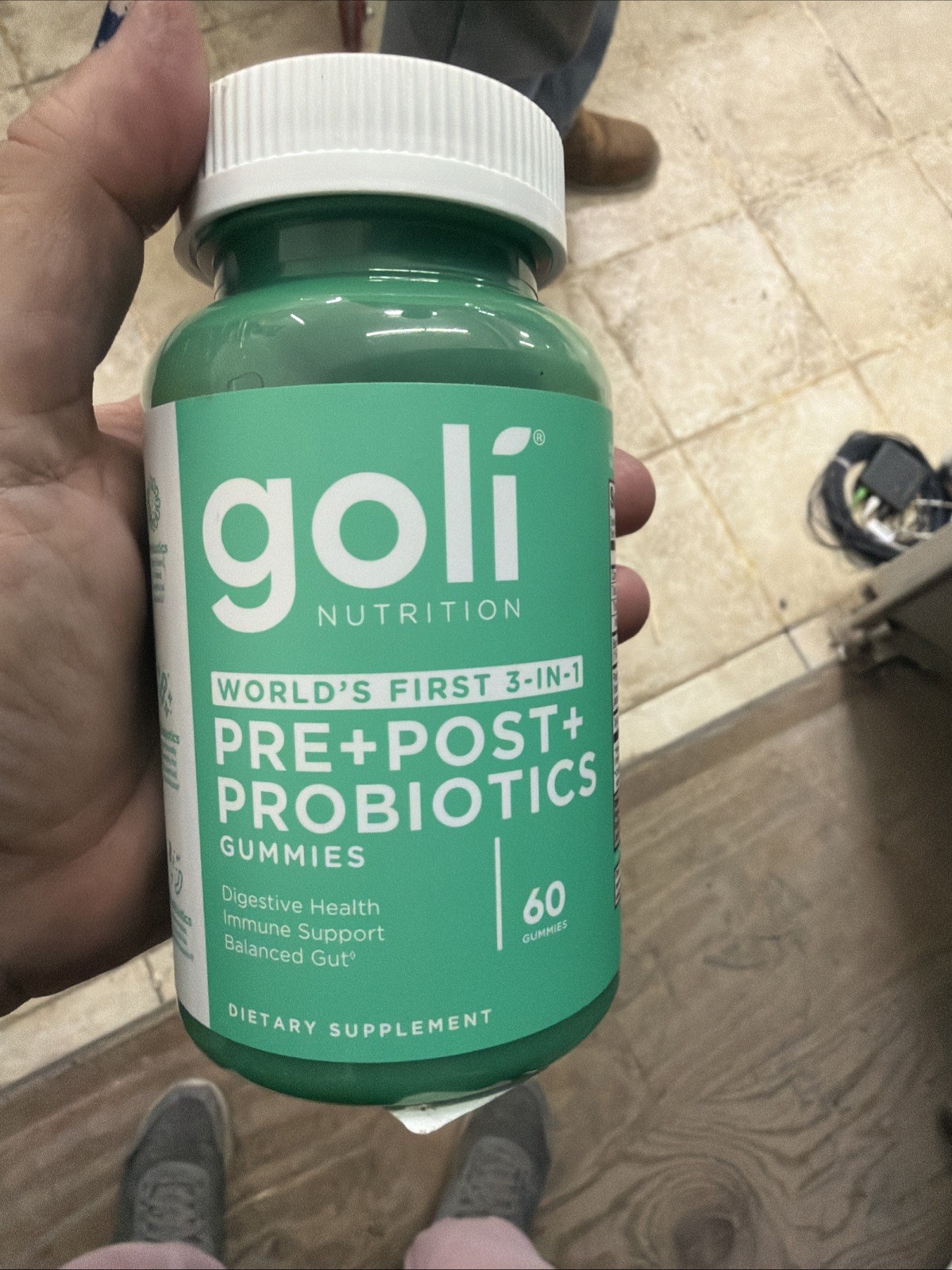 Goli Nutrition – Pre + Post + Probiotics Gummies (60 Count) Exp 7/27