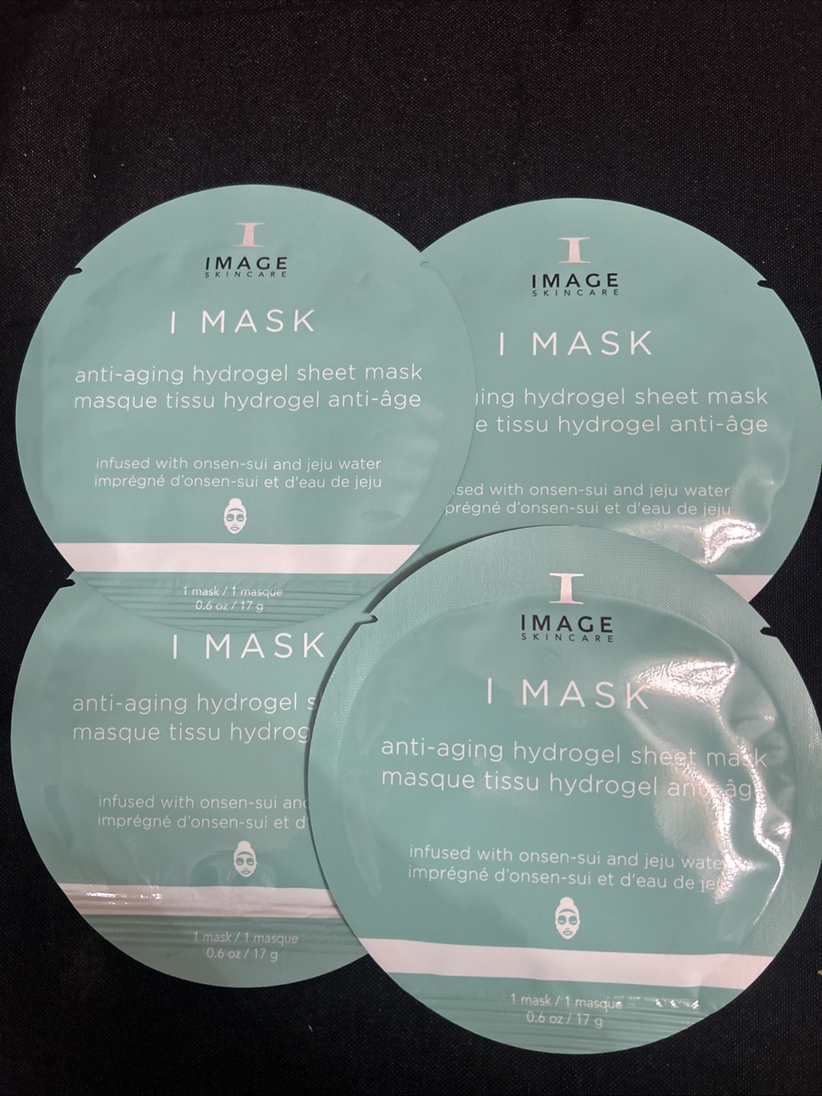 IMAGE SKINCARE ~ I MASK ~ Anti Aging Hydrogel LOT OF 4 Facial Face Mask