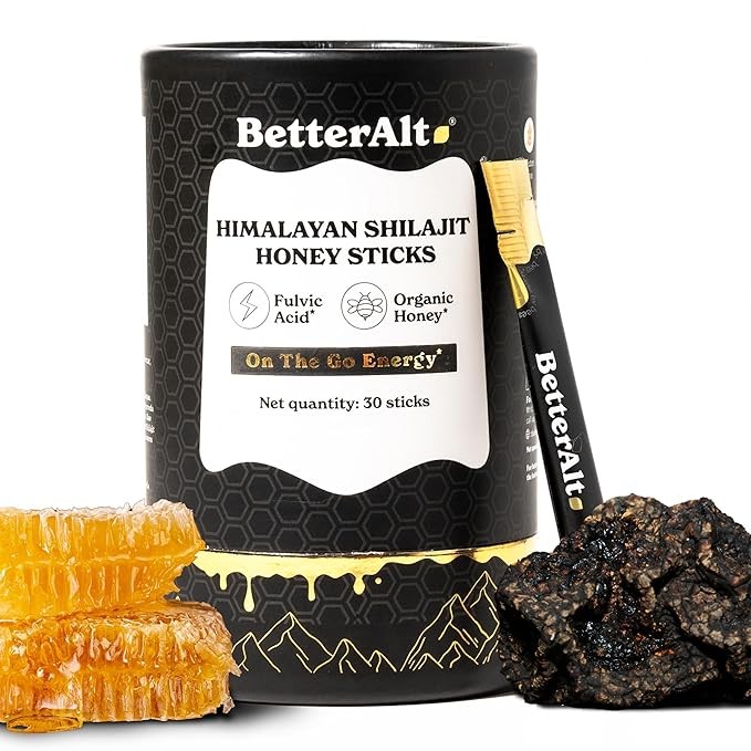 Pure Himalayan Shilajit Resin Sticks Infused With Organic Honey Natural Energy.