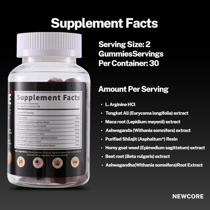 NewCore Gummies for Men, NewCore Advanced Male Health Support 60 Gummies US