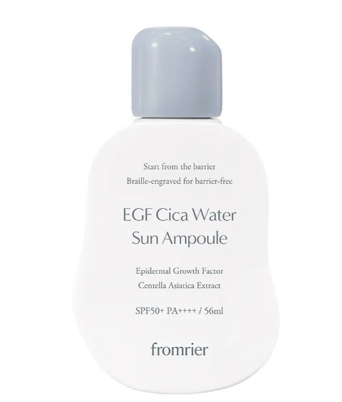 K-Beauty Fromlie Vegan EGF Cica Sun Ampoule Water