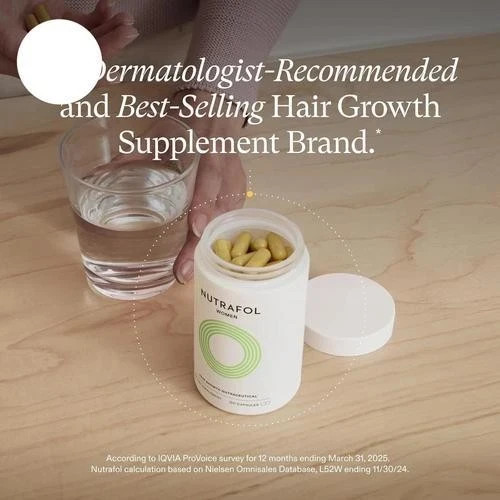 120 Capsules Women’s Hair Growth Supplements | 1 Month Supply | Exp 2028