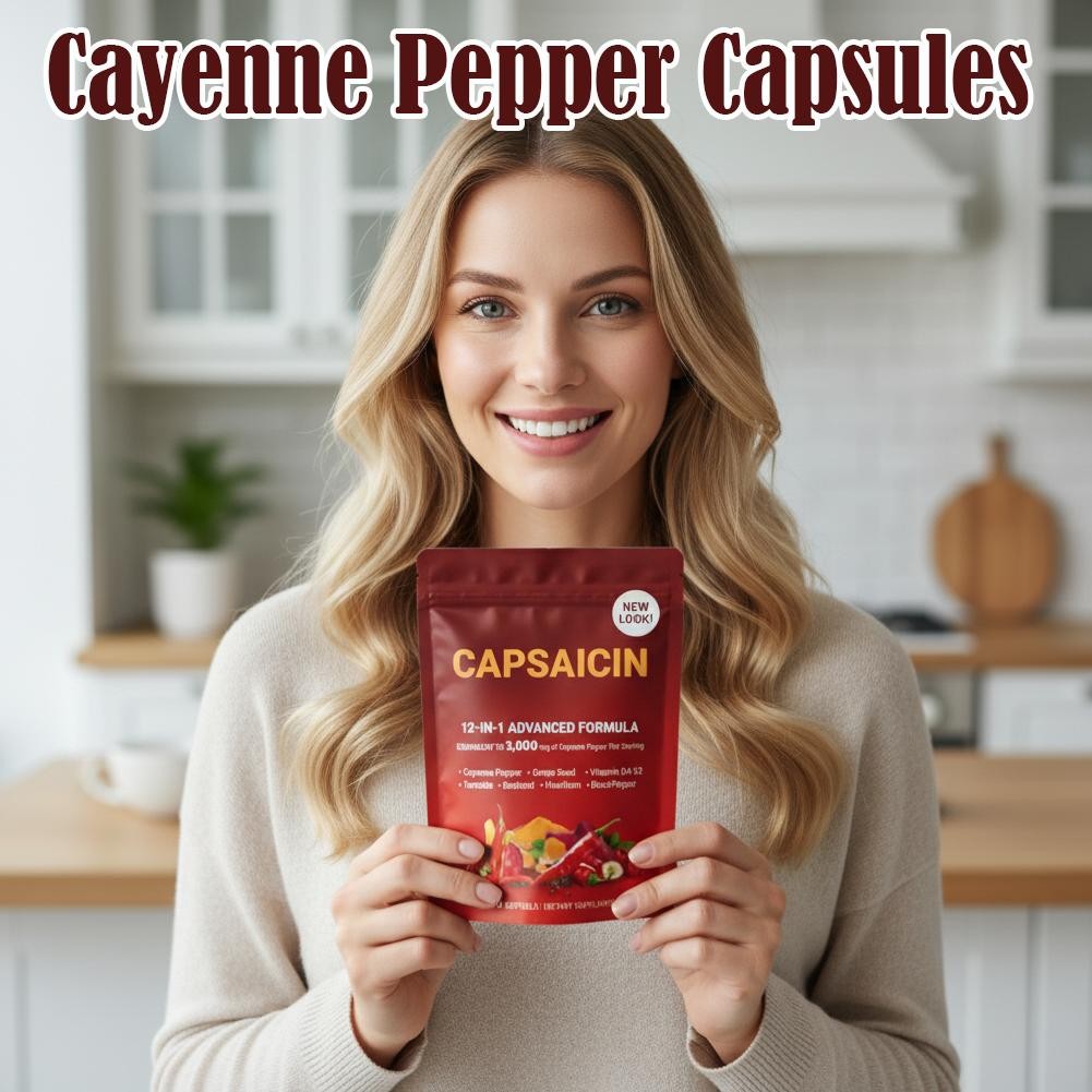 2X Wholesome Power Cayenne Pepper Softgels Capsaicin Leg Vein Assistance