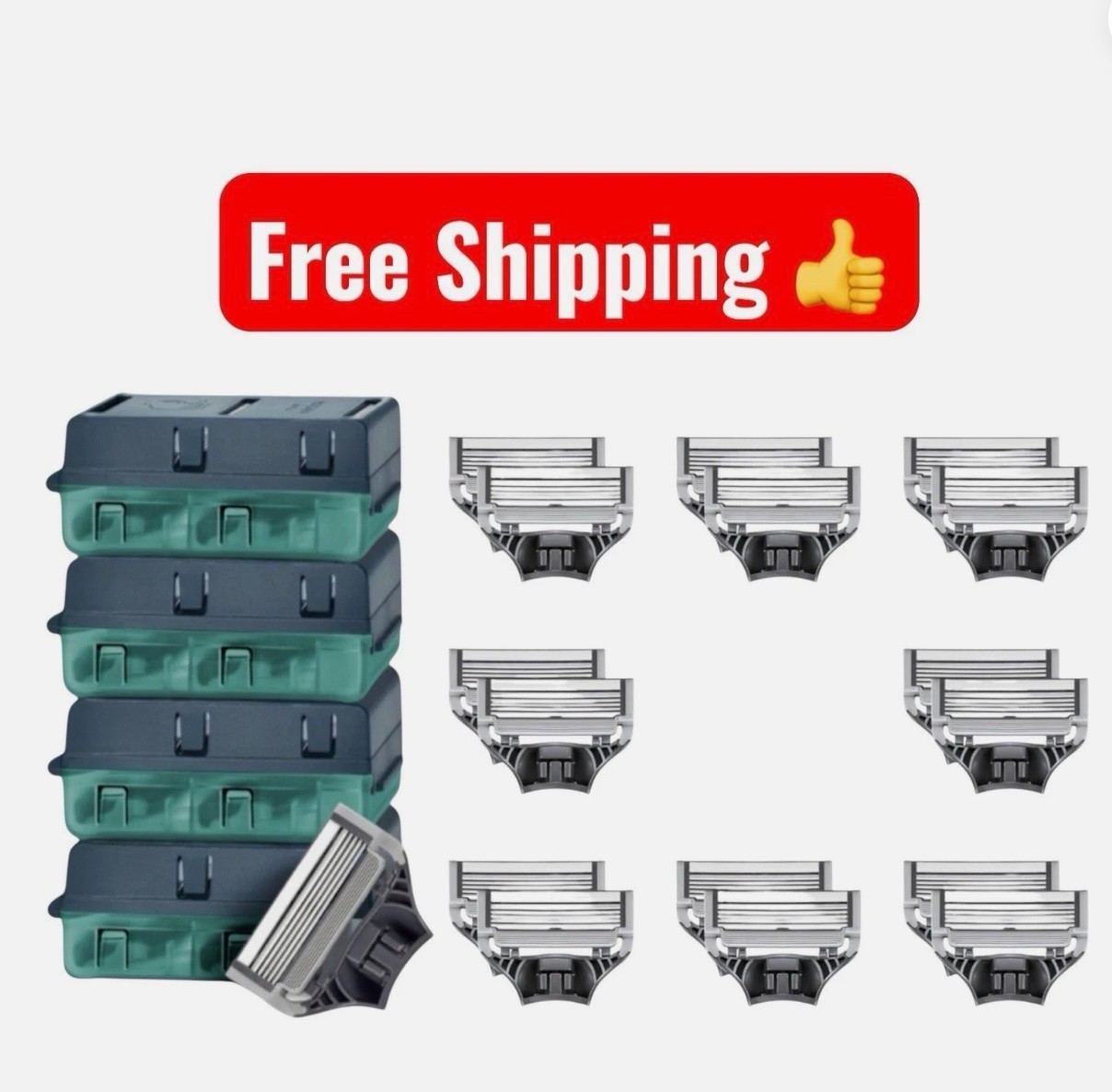 Harry’s Original Razor Blades for Men ***16*** Blade Refill Cartridges