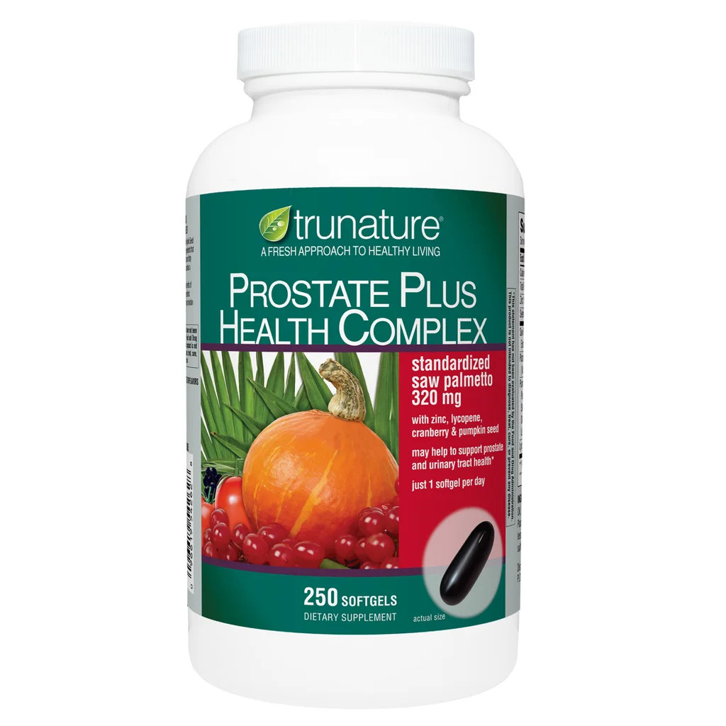 3-Pack Trunature Prostate Plus Health Complex, 250 Softgels