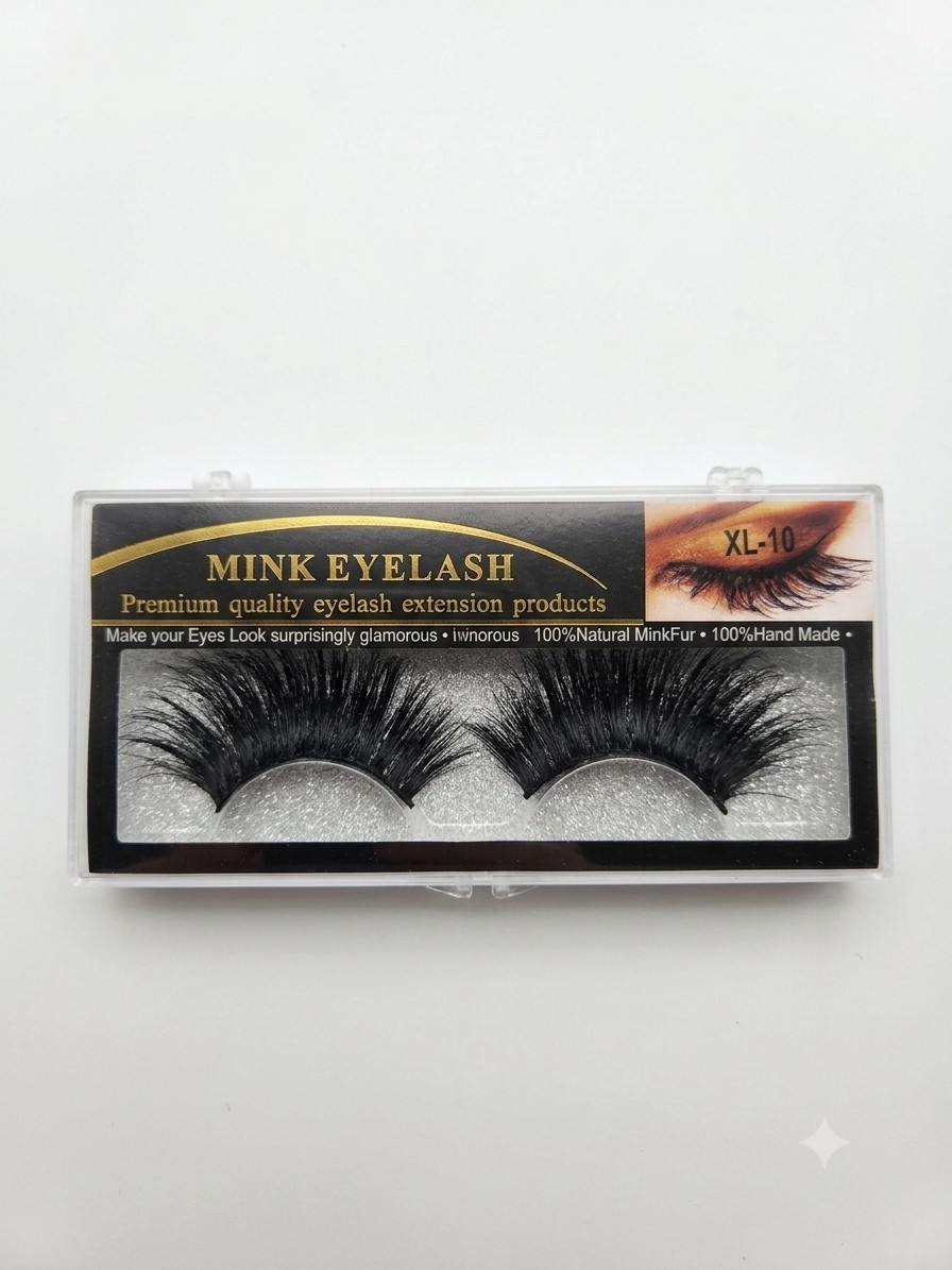Mink Eyelash Strip X 2 Xl 10 25mm+