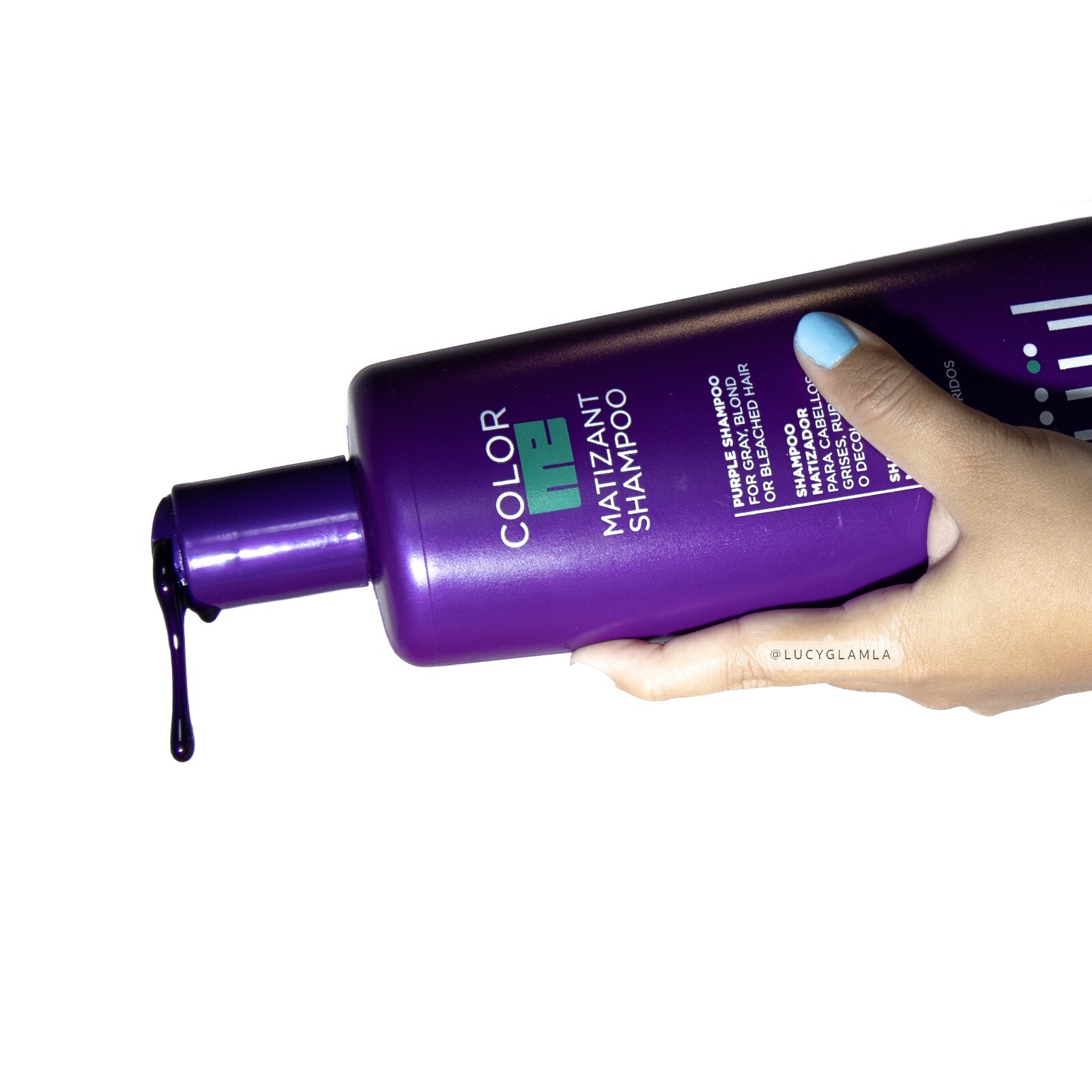 Kuul Color Me Matizant Shampoo for Gray Blond Bleached Hair Jumbo 33.8 FL 1 Litr
