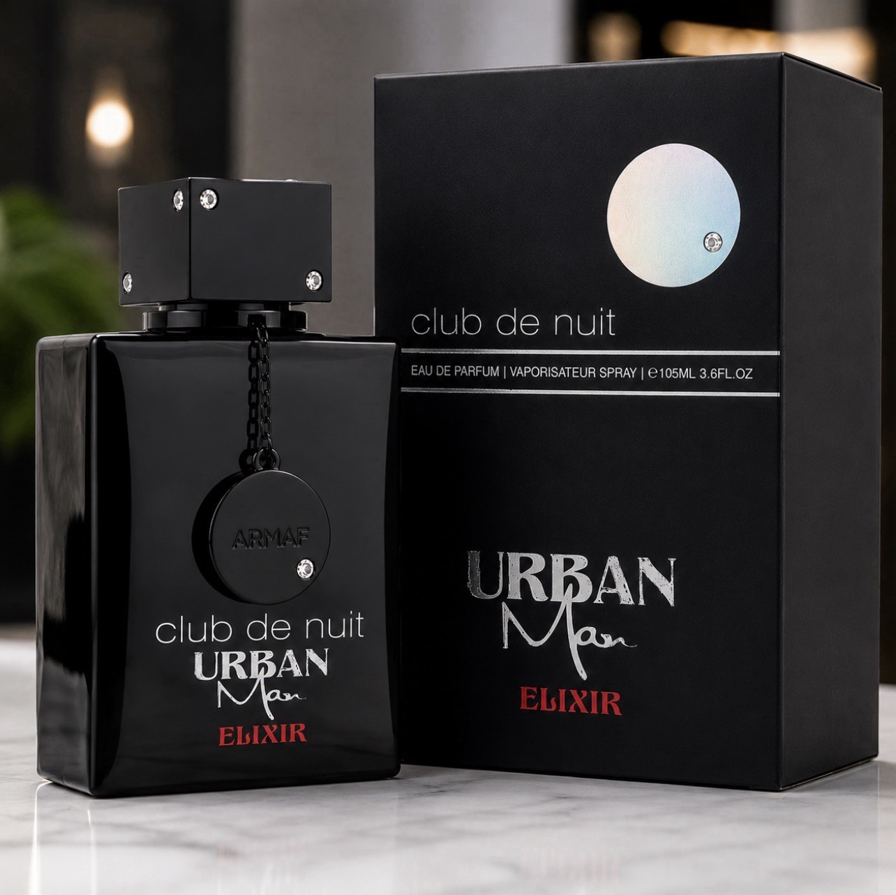 Armaf Club De Nuit Urban Man Elixir Eau de Parfum 3.6 oz / 105 ml,New In Box